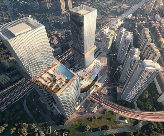 昆明市綜合交通國(guó)際樞紐A塔